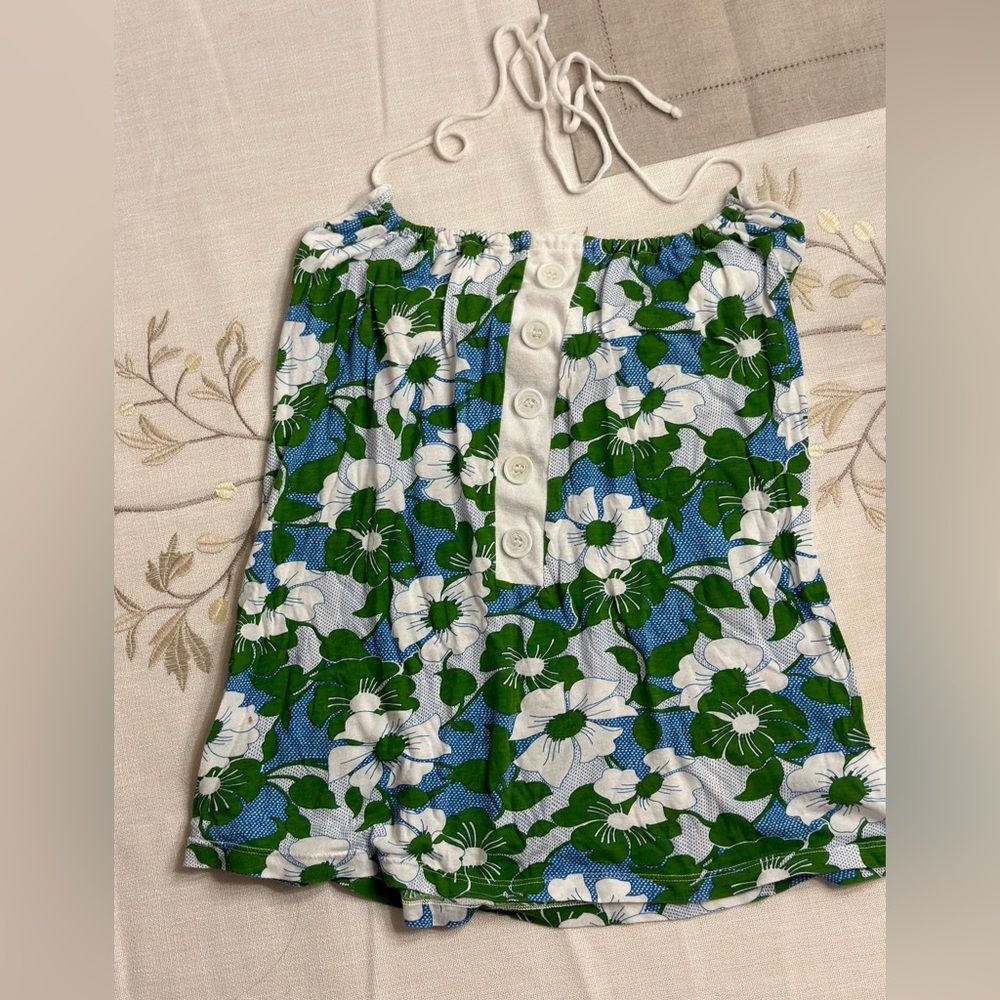 Ella Moss Floral Halter Top